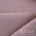 Embossed Velvet 100% Polyester Fabric Bonded with T/C Backing